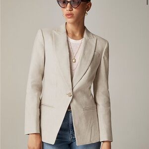 J. Crew Linen Blazer